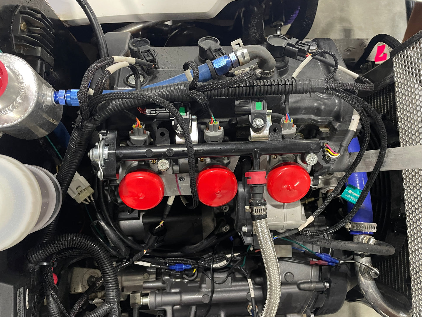MT09 & FZ09 Throttle Body End Caps ( SOLD WITH 3 )