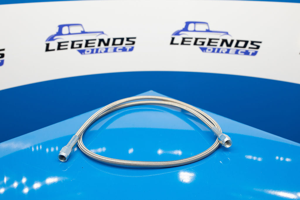 37" Braided Brake Line