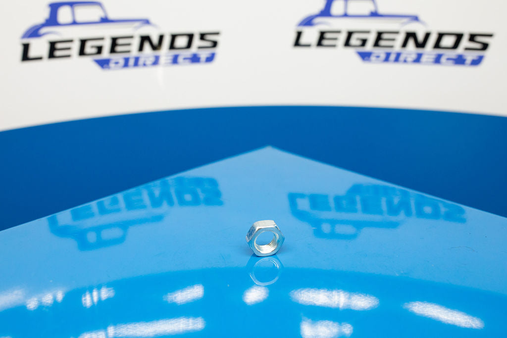 1/2-20 Left Hex Jam Nut