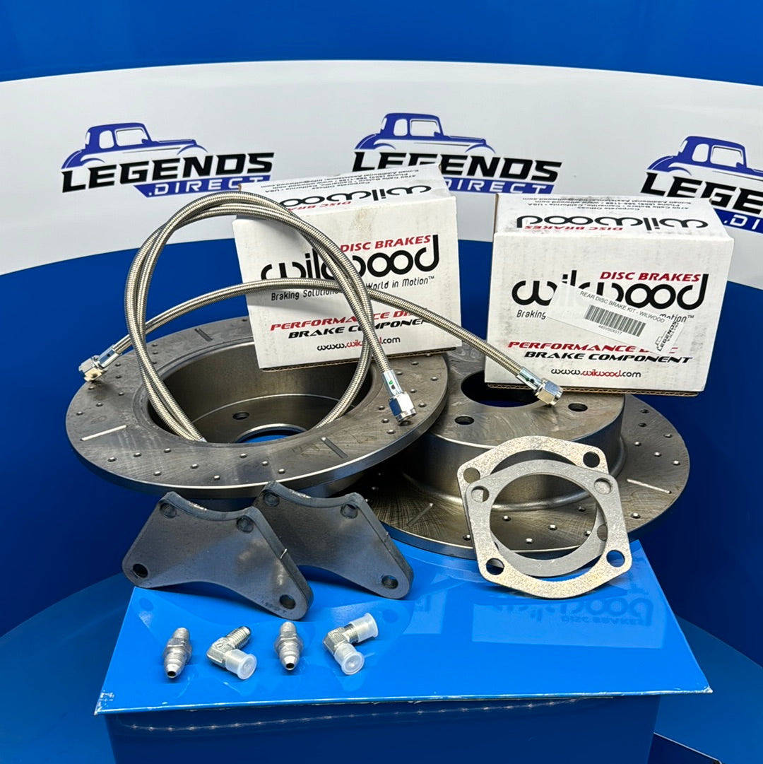 REAR DISC BRAKE KIT - WILWOOD - The kit does not include brake pads.