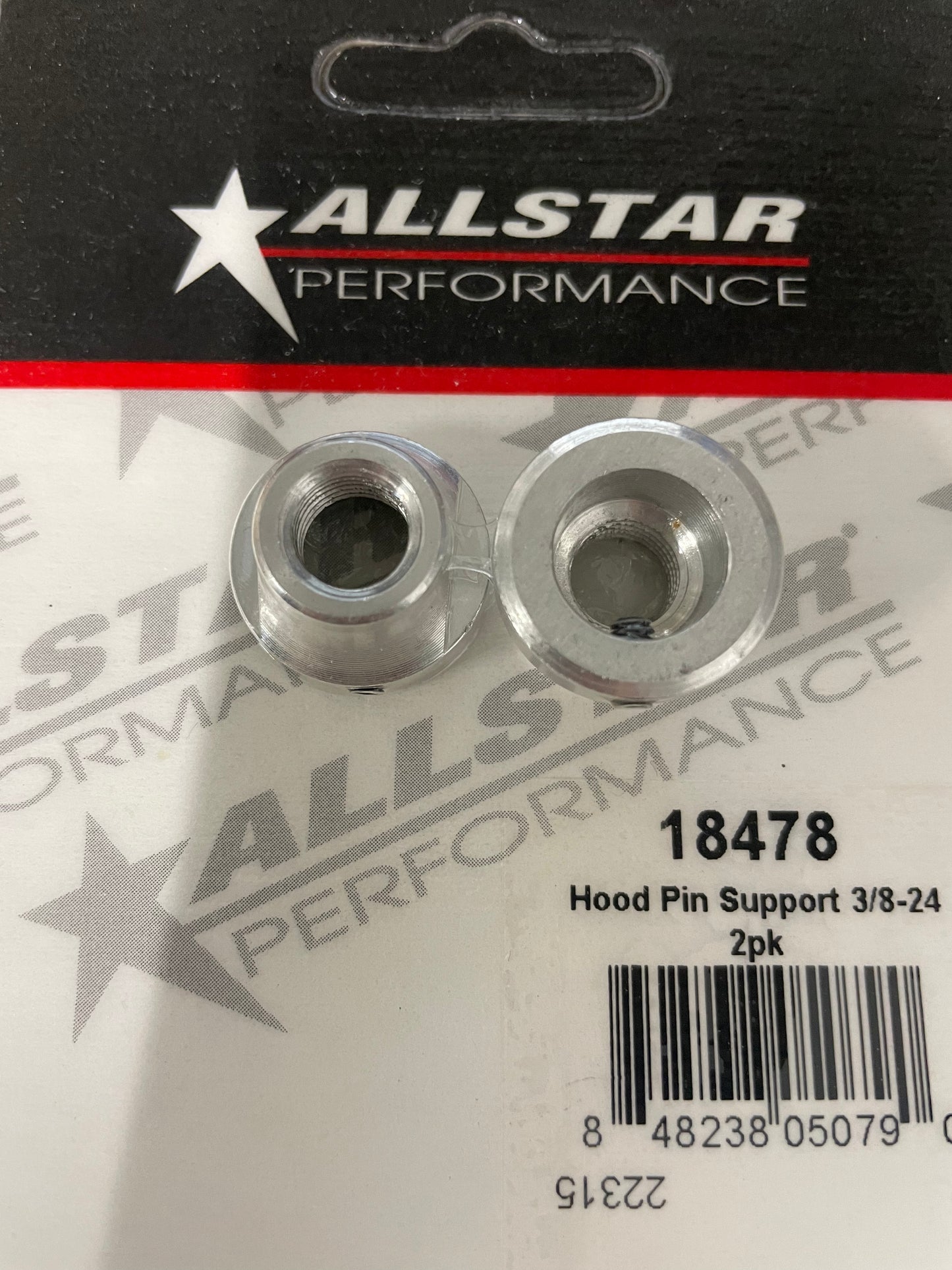 Allstar 3/8" Hood Pin Supports