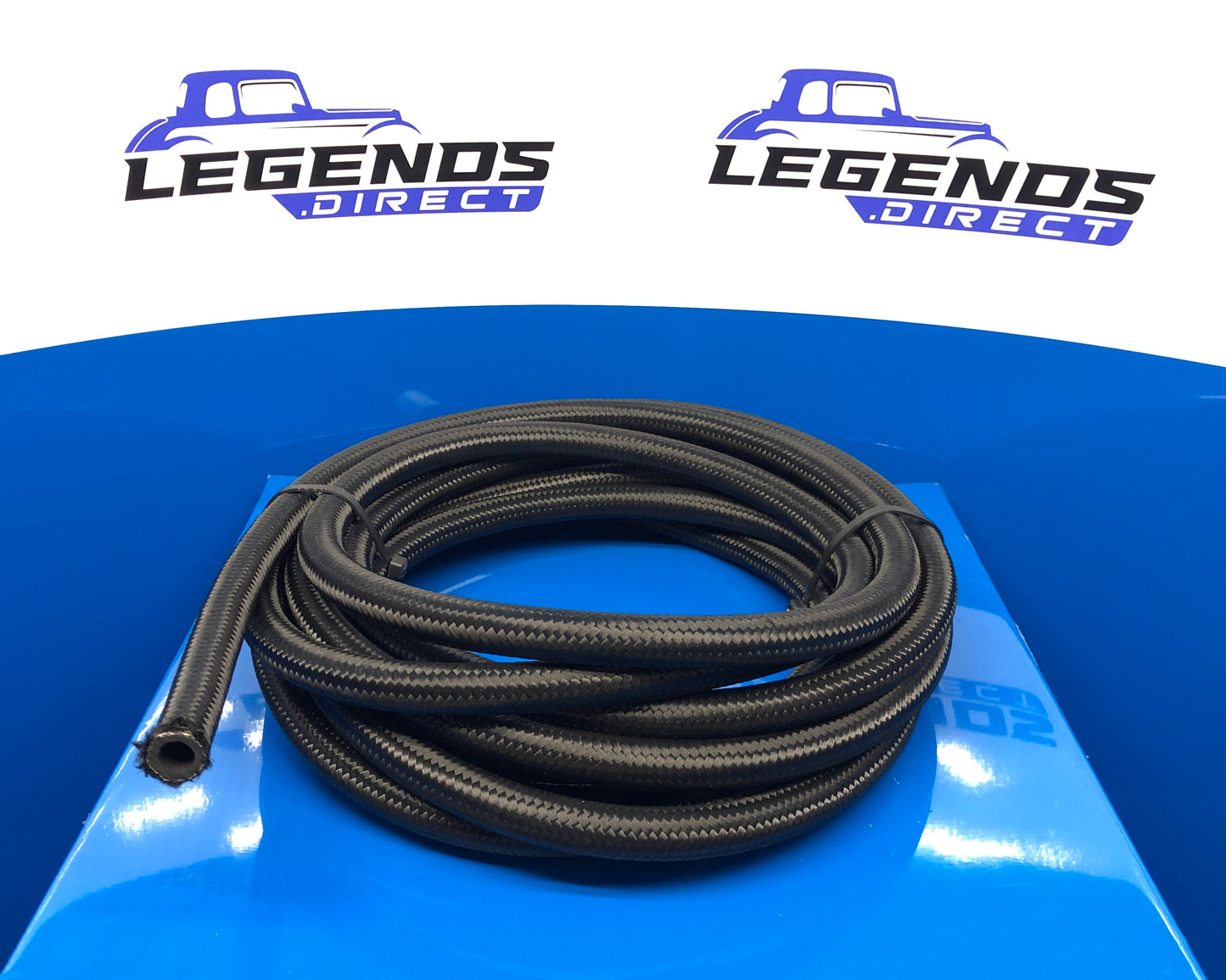 (-6) Nylon/Steel Braided Hose (Per Foot)