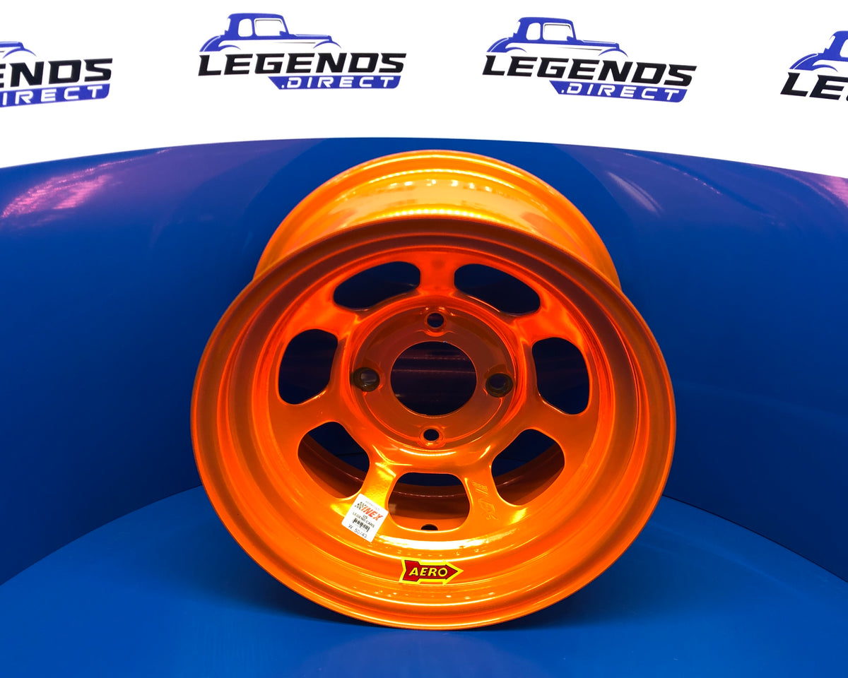 Aero 13Lb Inex Wheel - Orange Fluorescent